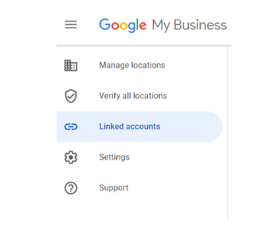 Google My Business Linked Accounts Linking Accounts