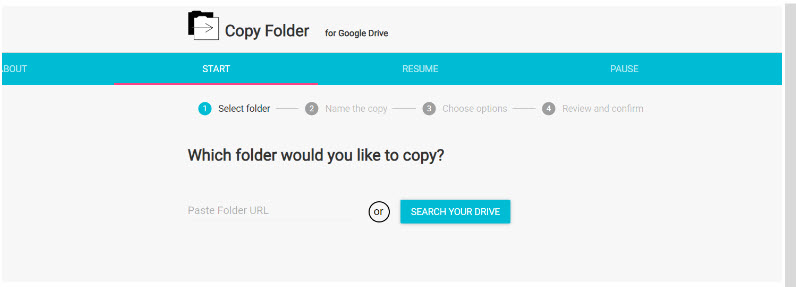 copy a google drive folder 1