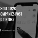 should b2b companies post on tiktok